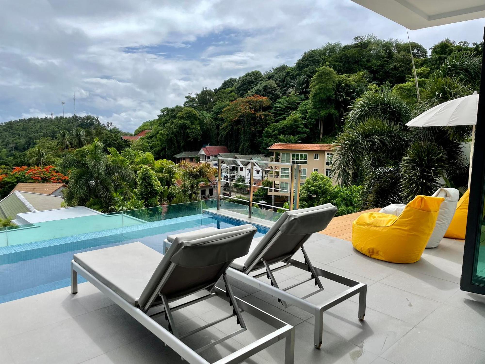 Baan Saint-Tropez Seaview Villas Kata Beach Экстерьер фото
